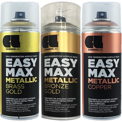 ΣΠΡΕΥ EASY MAX METALLIC BRASS No 901