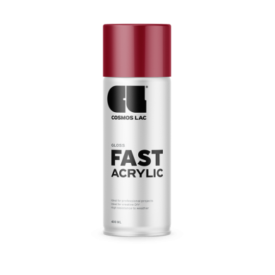 FAST ACRYLIC RAL 3002 CARMINE RED