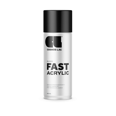 FAST ACRYLIC RAL 9005 GLOSS BLACK