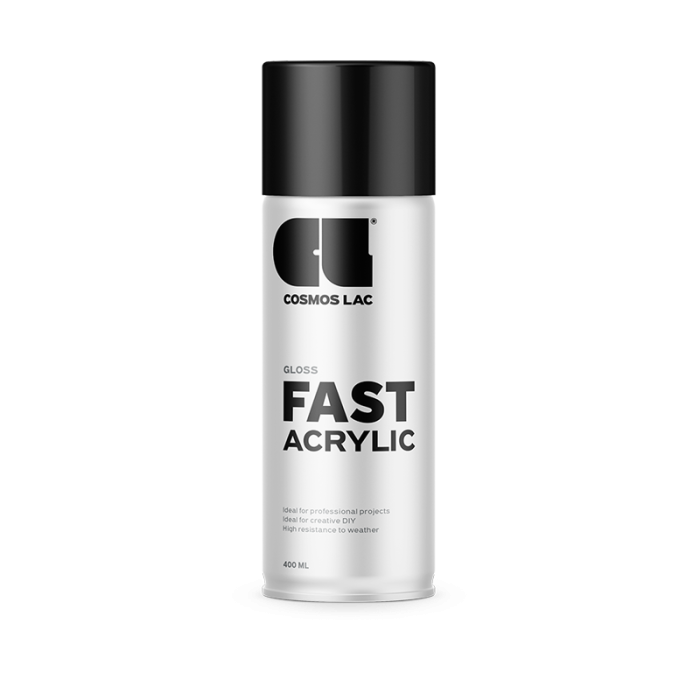 FAST ACRYLIC RAL 9005 GLOSS BLACK