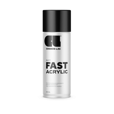 FAST ACRYLIC RAL 9005 MATTE BLACK